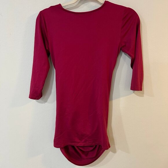 Eva Alexander London Fuchsia maternity Bodycon Mini Dress Women’s Size XS - Picture 4 of 6